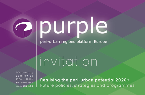 26 septembre 2018: Realising the peri-urban potential 2020+