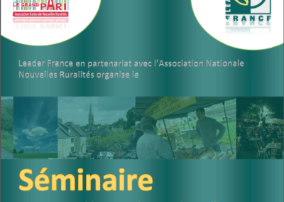 5-7 novembre 2018- Séminaire „Services publics en milieu rural : Quelles mutualisations et nouvelles formes de présence?“